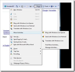 IE8-Activities