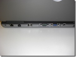Dell Latitude D630 hinten
