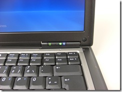 Dell Latitude D630 oben rechts