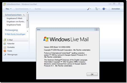 Live Mail Update 2009 14080640206