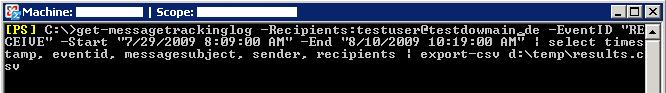 exchange-2007-tracking-export exchange-2007-tracking-export