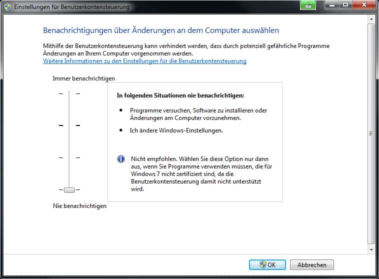 uac-windows-7-ausschalten uac-windows-7-ausschalten