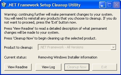 dot-net-framework-cleaning-utility dot-net-framework-cleaning-utility