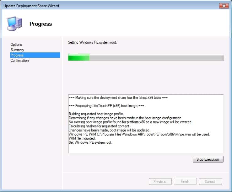 mdt-update-deployment-share-wizard