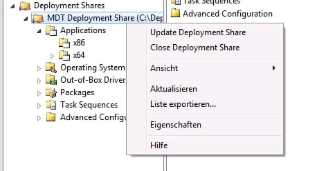 update-deployment-share