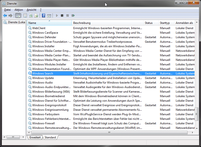 dienst_windows_search
