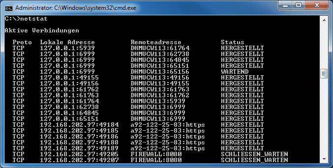 netstat_parameter