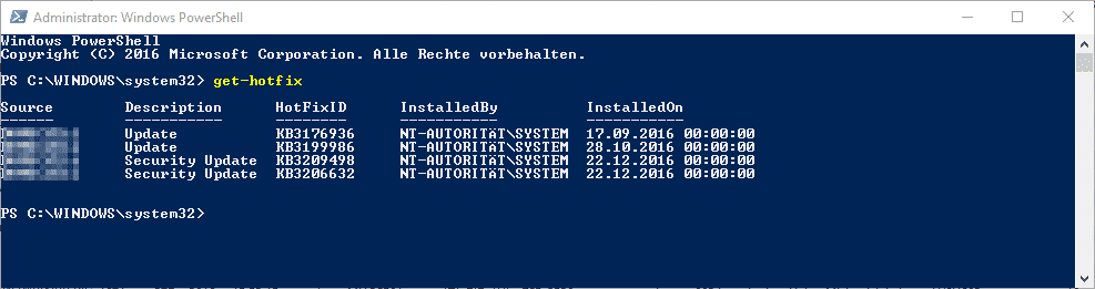 Windows Updates übersichtlich anzeigen