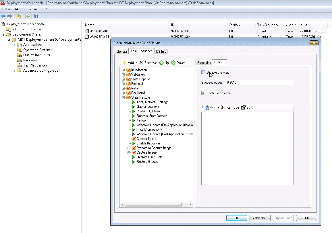 MDT 2010 WSUS Updates
