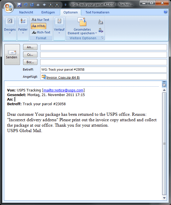 ups virus