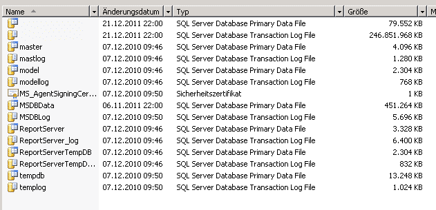 SQL Server Log Dateien zu gross