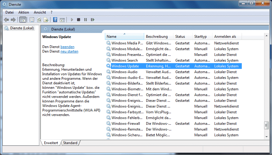 Windows Update Service