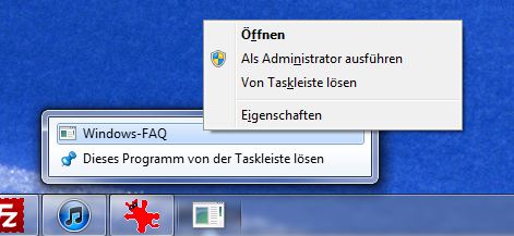 Eigenes Symbol für einen Ordner in der Taskleiste anheften