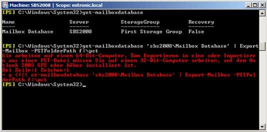 Exchange 2003 Export to PST Exchange 2003 Export to PST