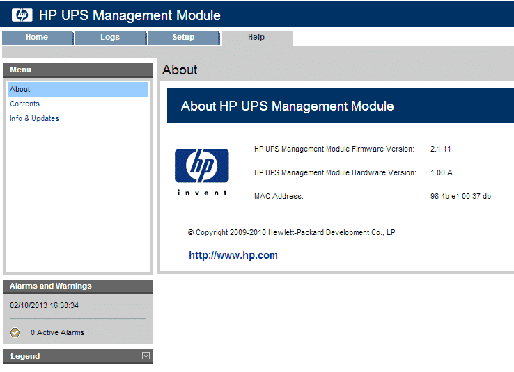 HP UPS Management Module_2013-09-03_16-33-14 HP UPS Management Module_2013-09-03_16-33-14