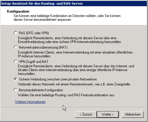 Routing & Ras einrichten Teil 2 Routing & Ras einrichten Teil 2