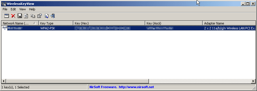 WLAN Passwort auslesen