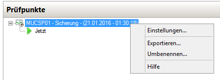 AVHD Snapshot