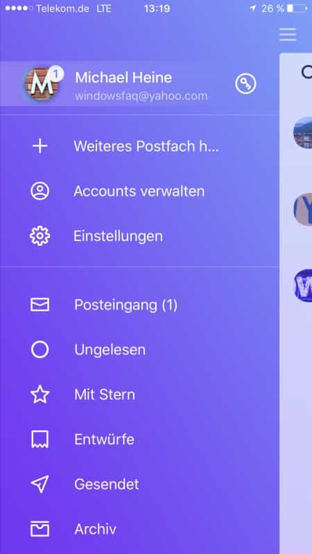 einstellungen-yahoo-mail-app