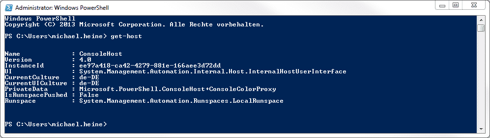 PowerShell 4.0 Windows 7