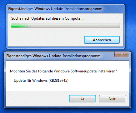 PowerShell Update KB2819745
