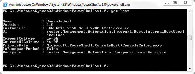 PowerShell Version 2.0