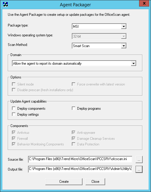 TrendMicro OfficeScan Roaming Client