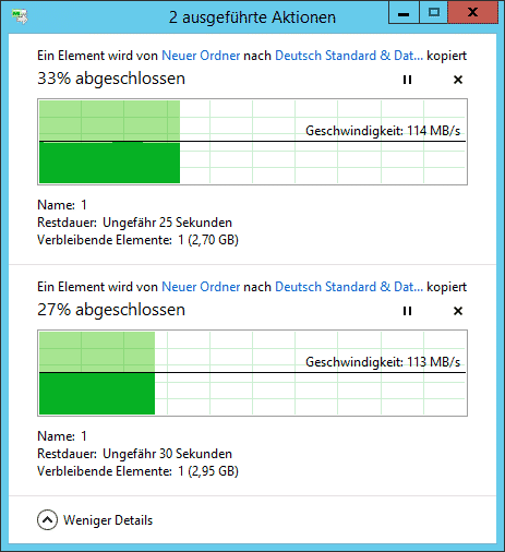 Teaming von Netzwerkkarten und Performance-Probleme