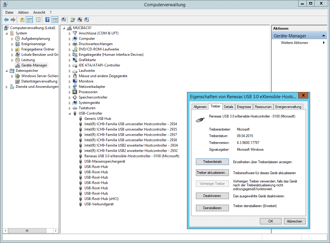 USB 3.0 Microsoft Treiber