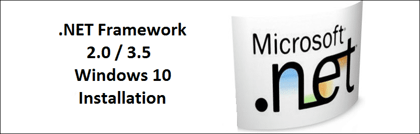 .Net Framework 2.0 und 3.5 unter Windows 10 installieren