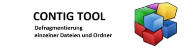 CONTIG Tool – Defragmentierung einzelner Dateien oder Ordner