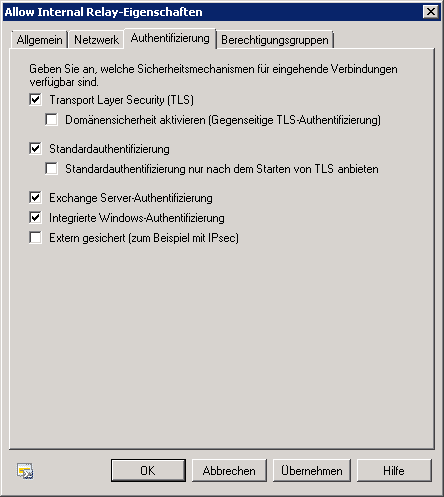 exchange-connector-authentifizierung