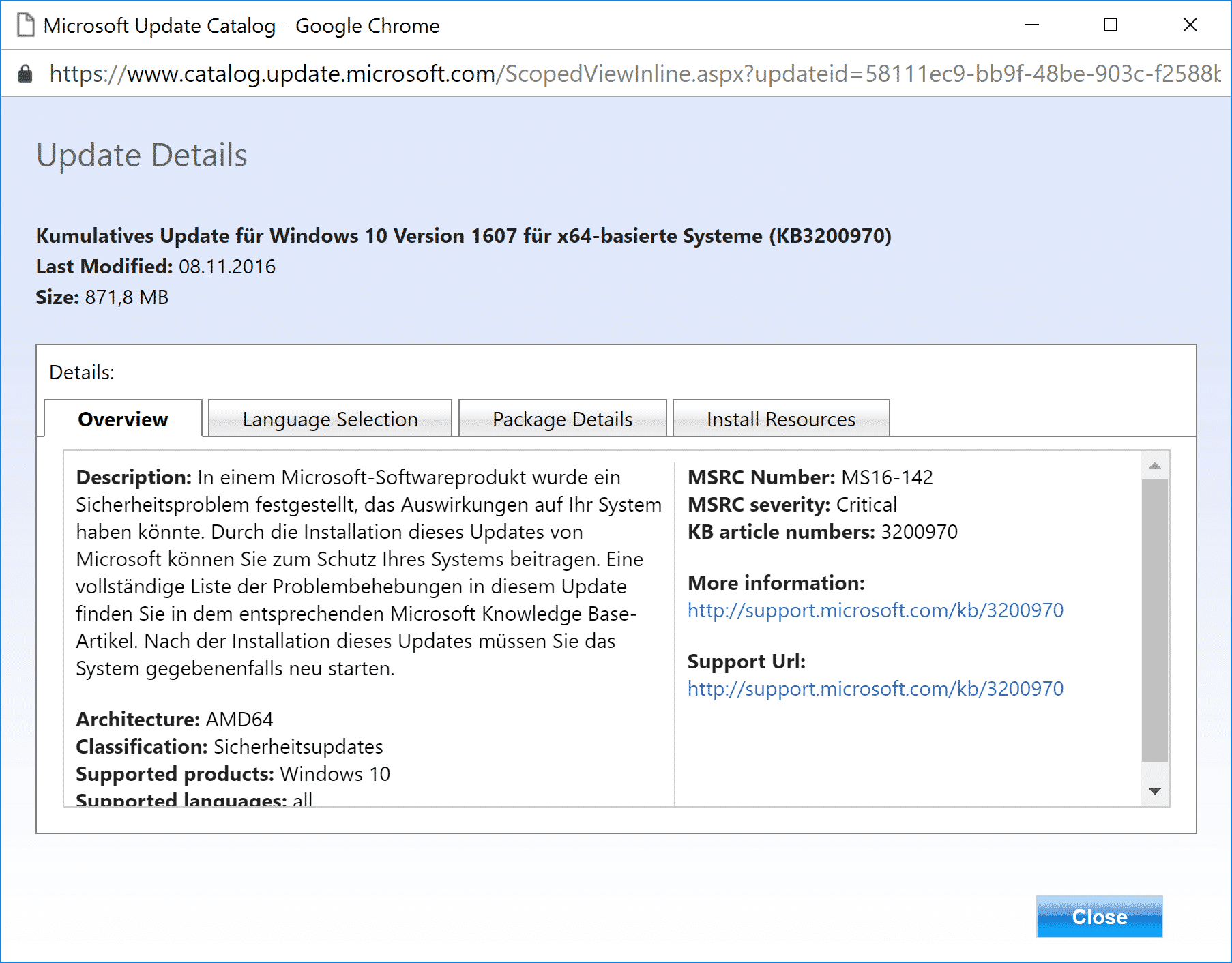 kumulatives-update-kb3200970-1607-anniversary-windows-10
