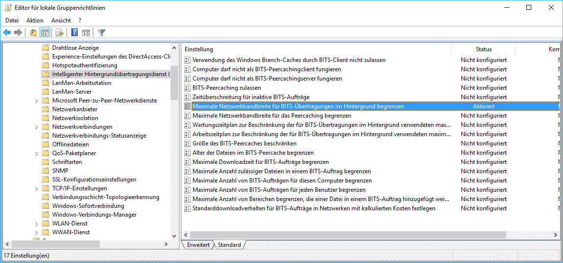 bits-gruppenrichtlinien