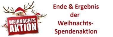 Ende & Ergebnis der Weihnachts-Spendenauktion auf Windows-FAQ