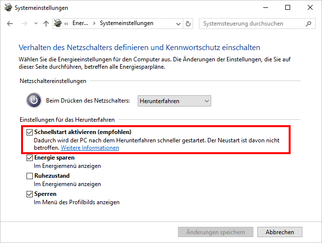Windows Betriebszeit (Laufzeit) stimmt nicht im Taskmanager bei Windows 10