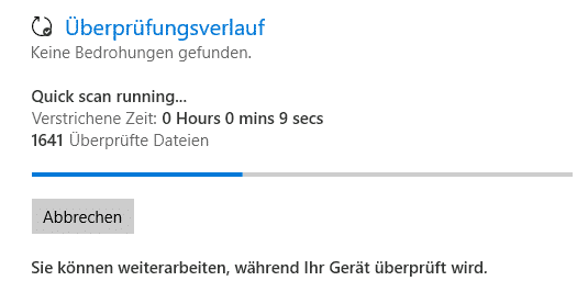 windows-defender-ueberpruefungslauf