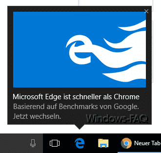Microsoft Edge ist schneller als Chrome