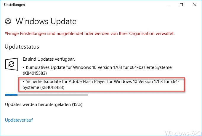 Patchday April 2017 mit weiteren Updates (KB4018483, KB4015546, KB4015547, KB4015549)