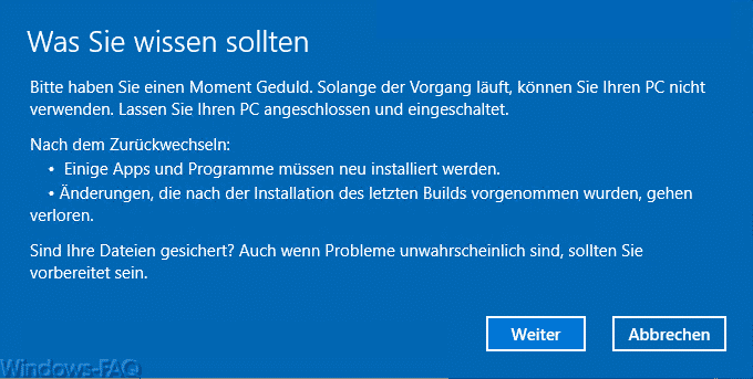 Creators Update Deinstallation - Was Sie wissen sollten