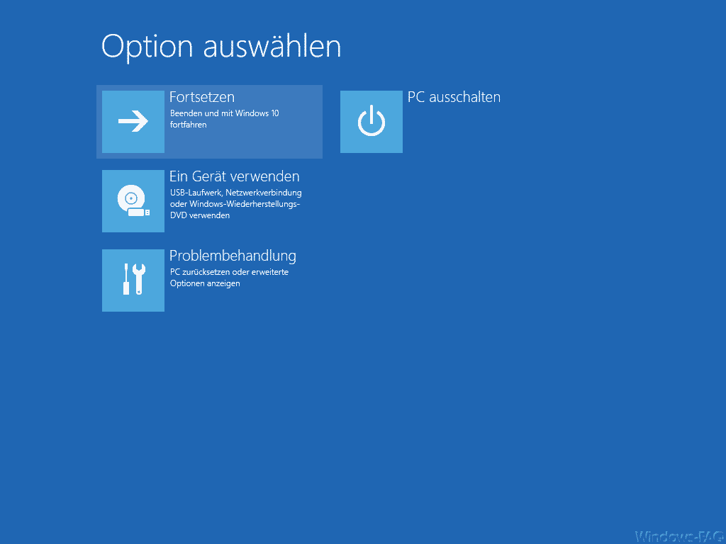 Windows im abgesicherten Modus starten
