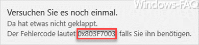 0x803F7003-deutsche-Fehlermeldung