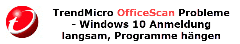 OfficeScan Probleme