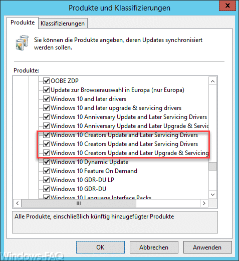 Windows 10 Creators Update per WSUS verteilen