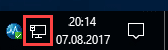 Windows 10 Netzwerksymbol in Taskleiste