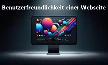 Benutzerfreundlichkeit entscheidend für den Erfolg einer Website