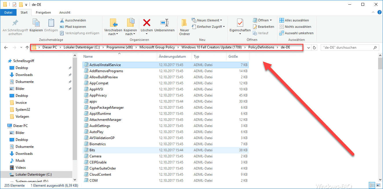 Fall Creators Update GPOs