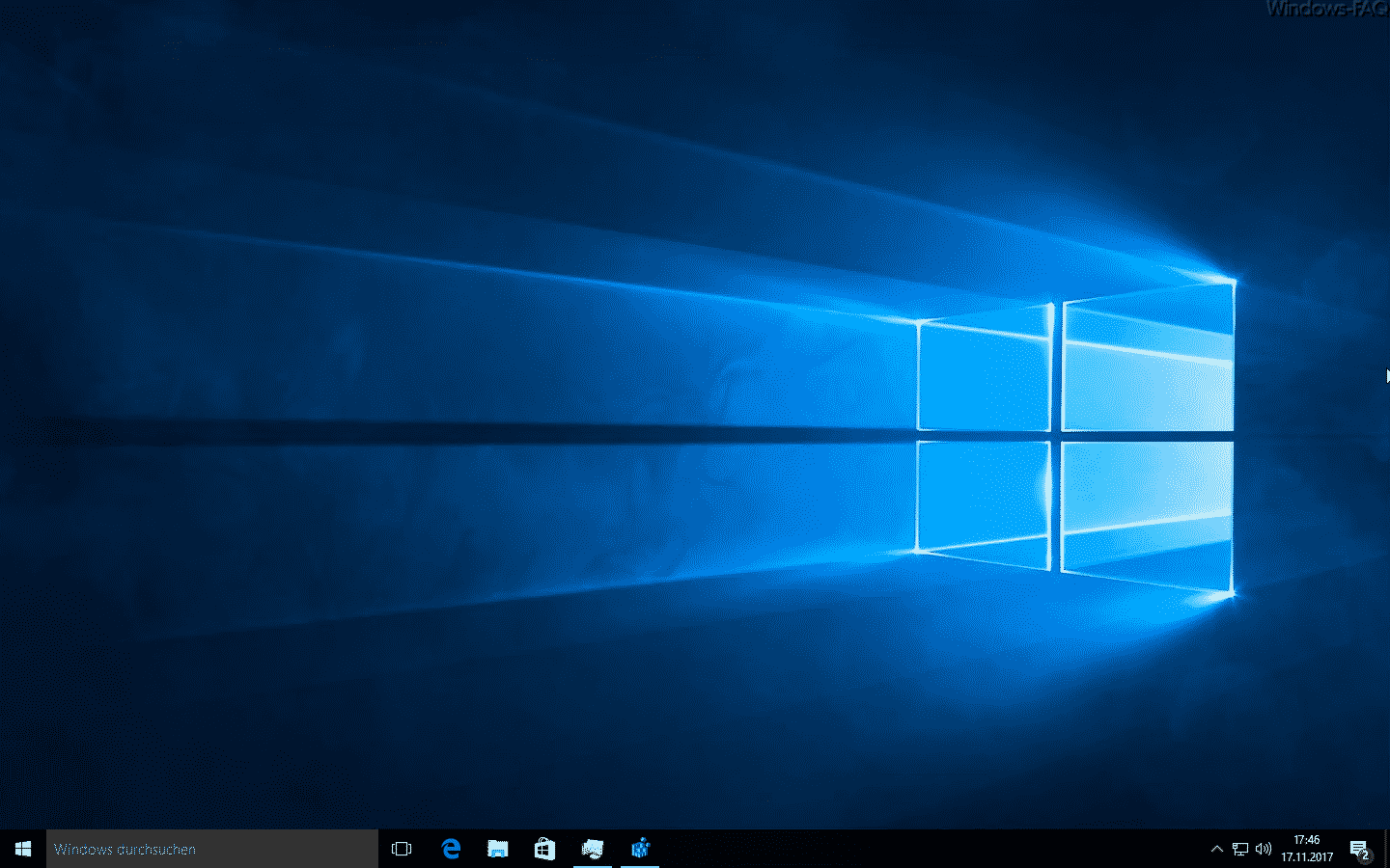 Windows 10 Desktop ohne Symbole