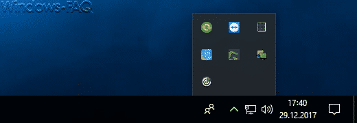Windows Taskleistensymbole komplett einblenden oder ausblenden