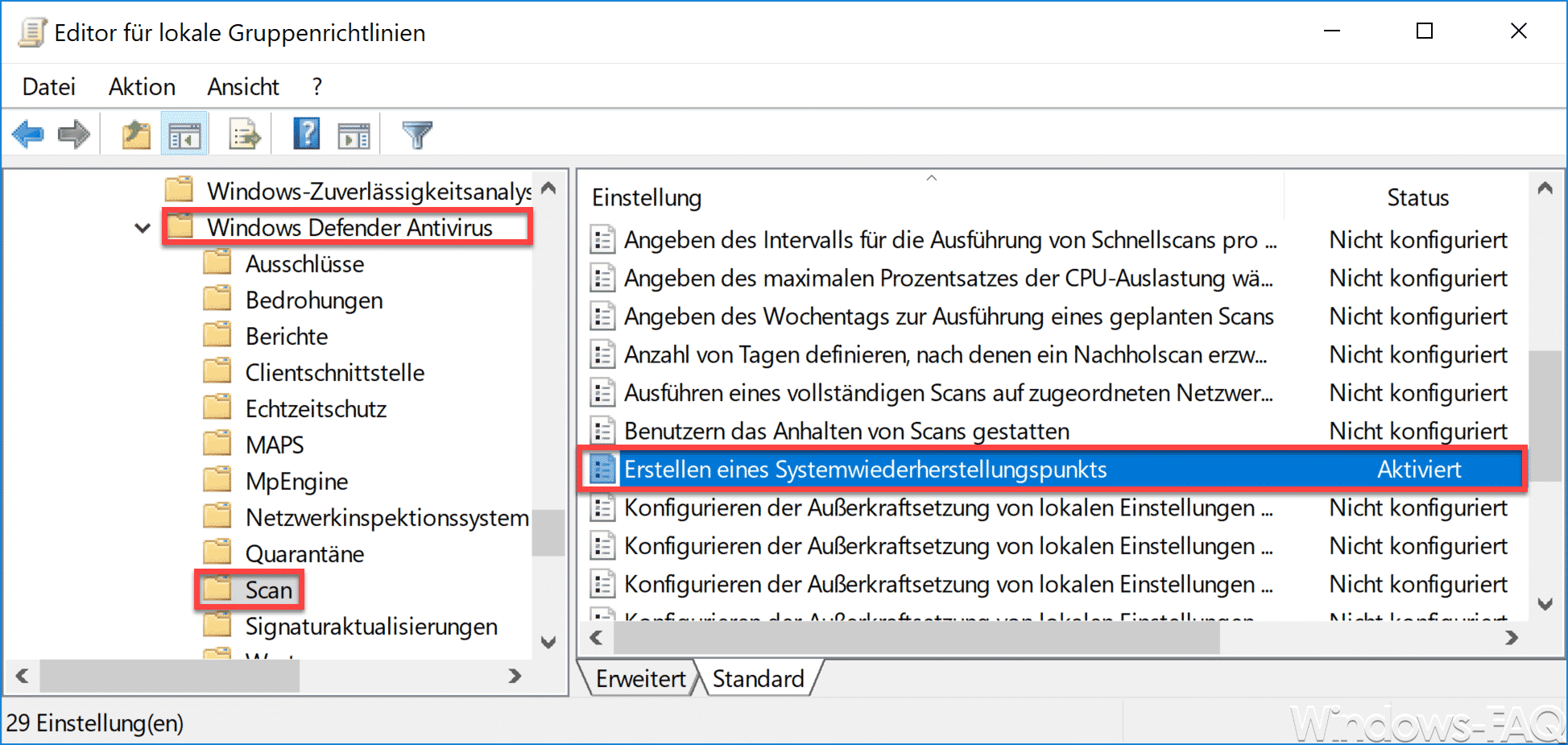 Tägliche Systemwiederherstellungspunkte bei Windows erstellen